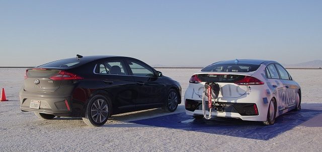Ioniq Land Speed Record Car